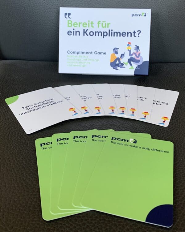 Compliment Cards Game (Deutsch oder Englisch)